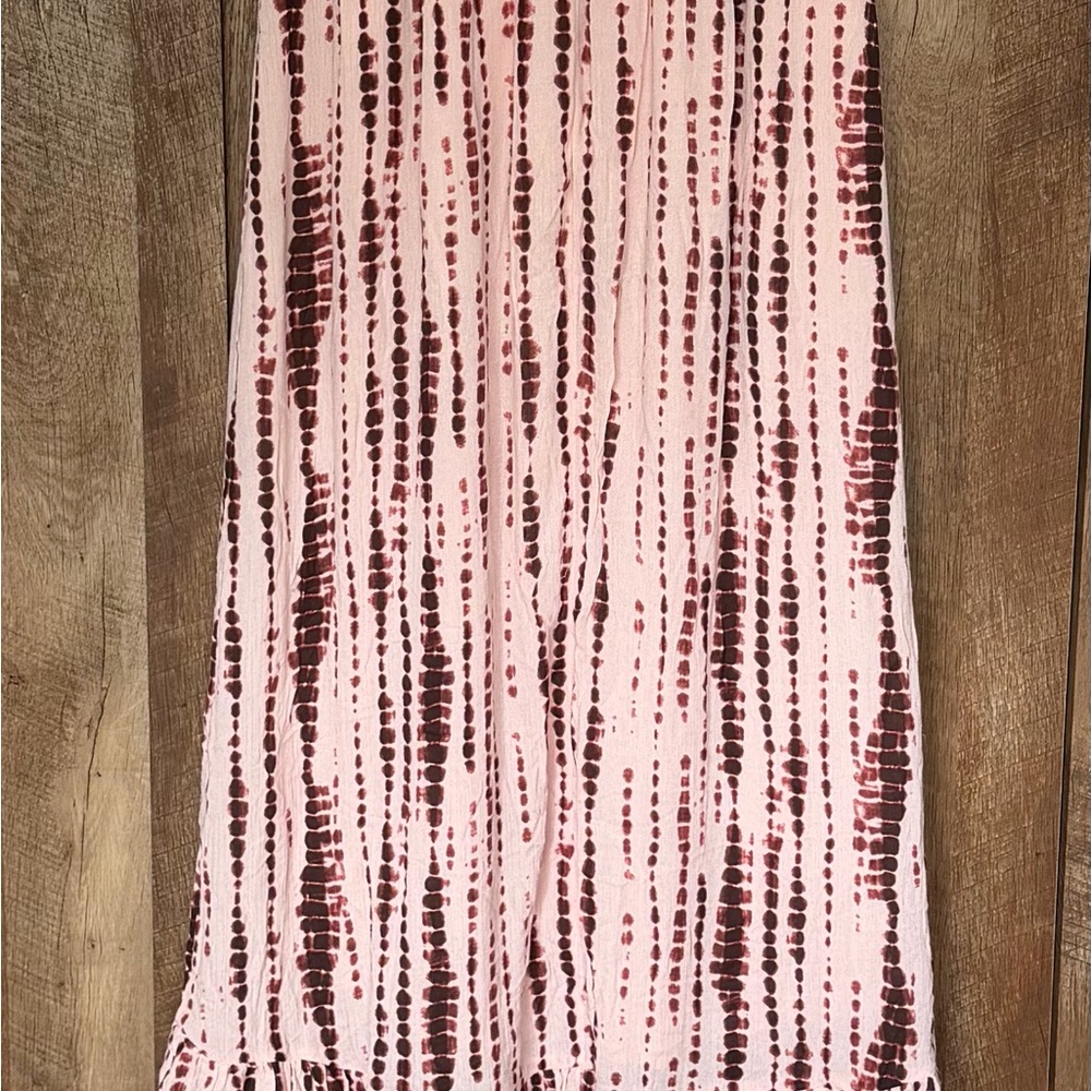 Abercrombie & Fitch Boho Light Weight  Maxi Skirt Hi-Low Ruffle Size S - Picture 10 of 13